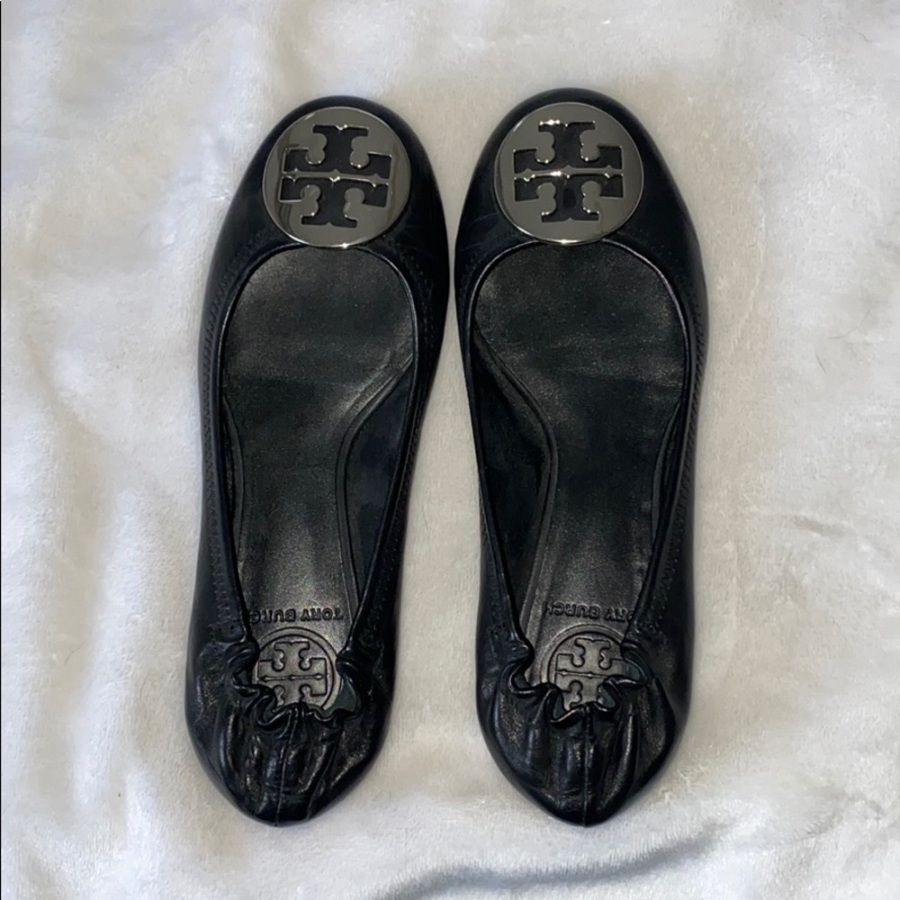 Tory Burch size 5.5 black ballet flats